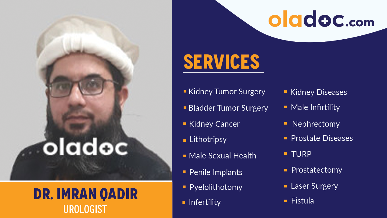 Services  provided by Dr. Imran Qadir